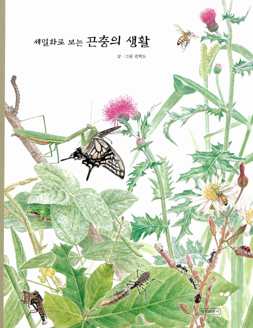 (세밀화로 보는)곤충의 생활; 표지 이미지