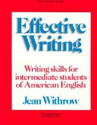 Effective writing