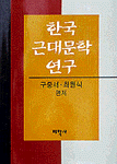 한국 근대문학 연구