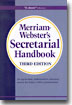 Merriam Webster's Secretarial Handbook