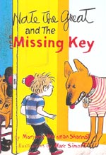 Nate the Great and the Missing Key 표지 이미지