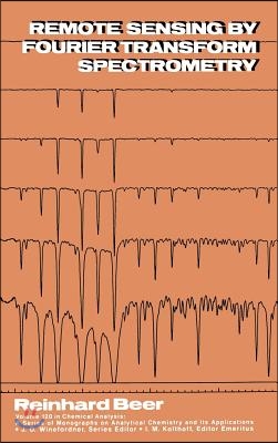 Remote sensing by fourier transform spectrometry