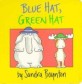 <span>B</span><span>l</span>ue hat, green hat