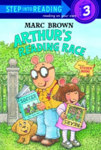 Arthur's Reading Race 표지 이미지