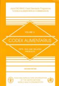CODEX ALIMENTARIUS 8 : Fats, oils and related product