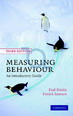 Measuring Behaviour : an introductory guide