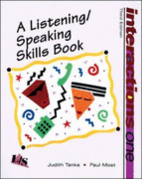 (Interactions)A Listenig-Speaking Skills Book / by Judith Thnka ; Lida R. Baker