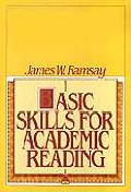 Basic skills for academic reading / by James W. Ramsay