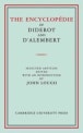The Encyclopedie of Diderot and D'alembert (Paperback / 1st Ed.)