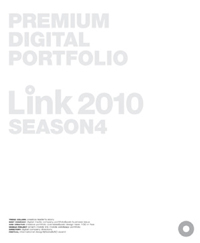 Link 2010. Season 4 : Premium digital portfolio book