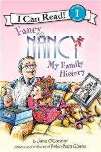 Fancy Nancy my family history 표지 이미지