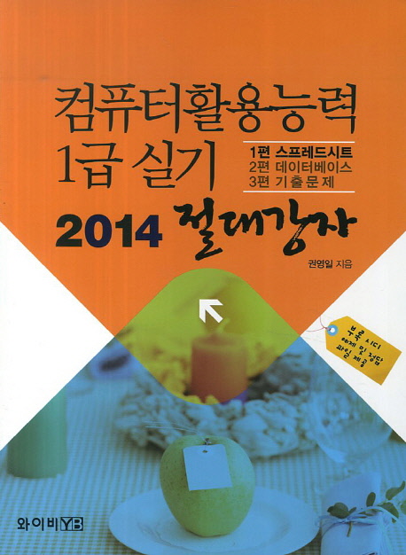 컴퓨터활용능력 1급 실기 2014 절대강자. 3편 : 기출문제 / 권영일 저